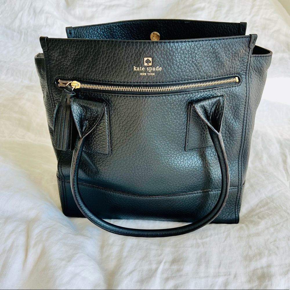 Kate spade leather tote bag